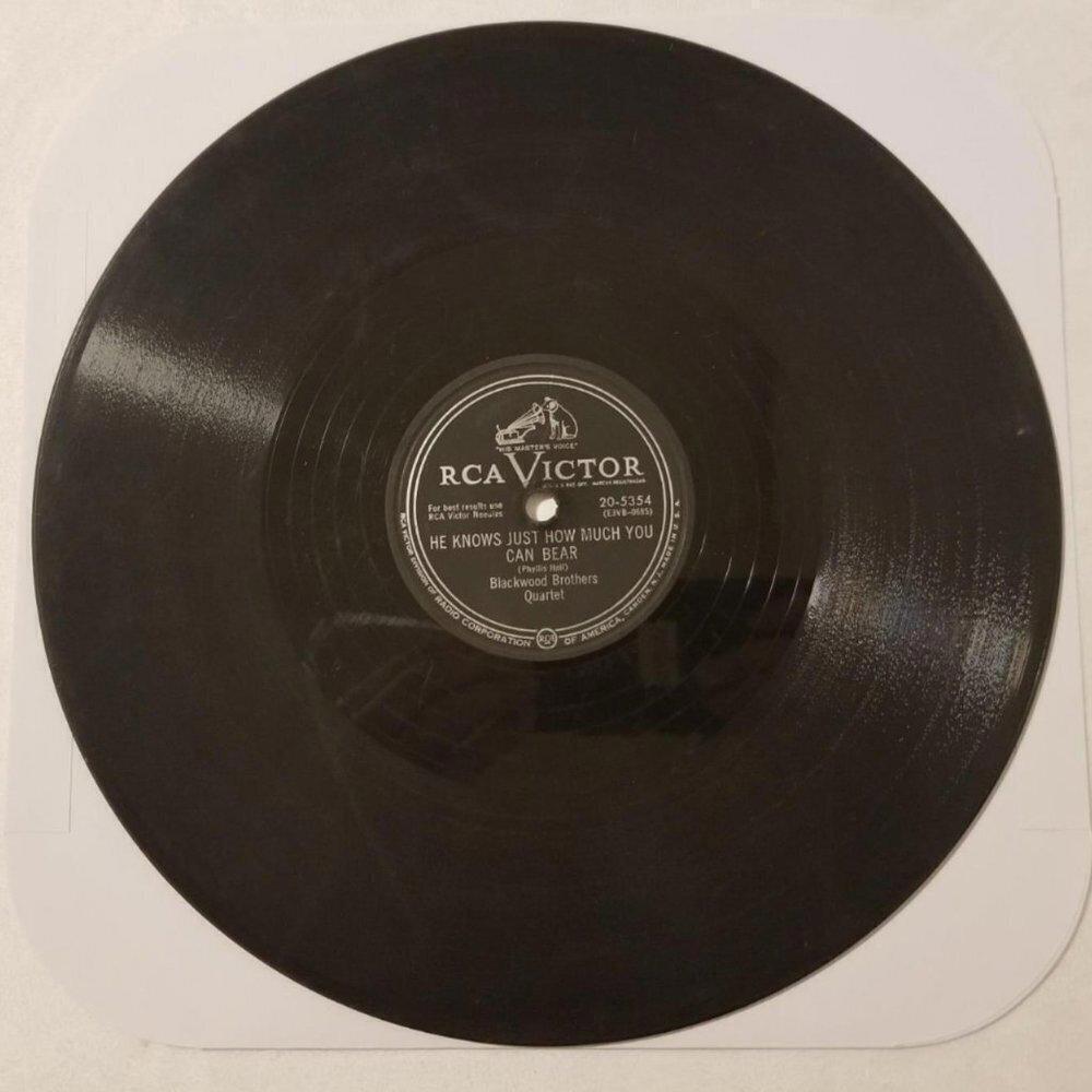 3/$25 Blackwood Brothers 78 RPM Someone to Care / He Knows RCA 20-5354